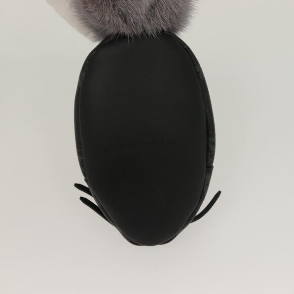 LOUIS VUITTON Monogram Eclipse LV Chinchilla Coin Purse M00962 LV Auth 133207 - Picture 5 of 16